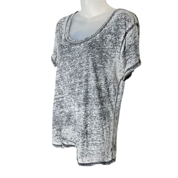 Treasure & Bond Gray Burnout Tee XS - Picture 4 of 7